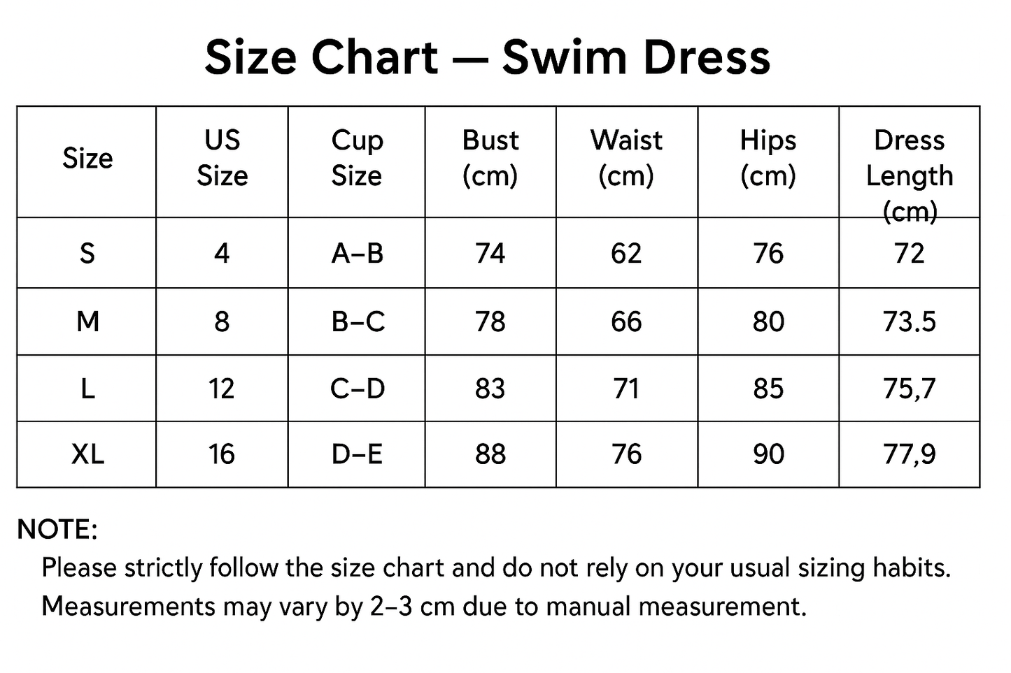 Camari - Tummy Control Women's One Piece Swim Dress